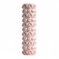 APIRILY EVA Hollow Foam Roller PVC Textured Foam Roller Massage Cylindrical, Pink | Foam Rollers | Fitness Equipment & Gear | Fi