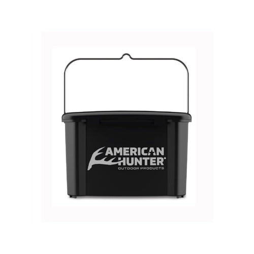 American Hunter 5-Gallon Nesting Hopper W/Econ Digital Feeder Kit - Adjustable Durable Deer Wild Game Hunting Attraction Automat