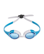 Arena Unisex Spider Kids Swim Goggles For Boys And Girls Non-Mirror Lens, Blue Gray Blue