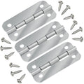 Igloo Cooler Heavy Duty Stainless Steel Hinges For Ice Chests (Set Of 3)
