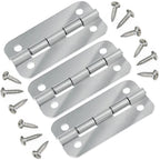 Igloo Cooler Heavy Duty Stainless Steel Hinges For Ice Chests (Set Of 3)