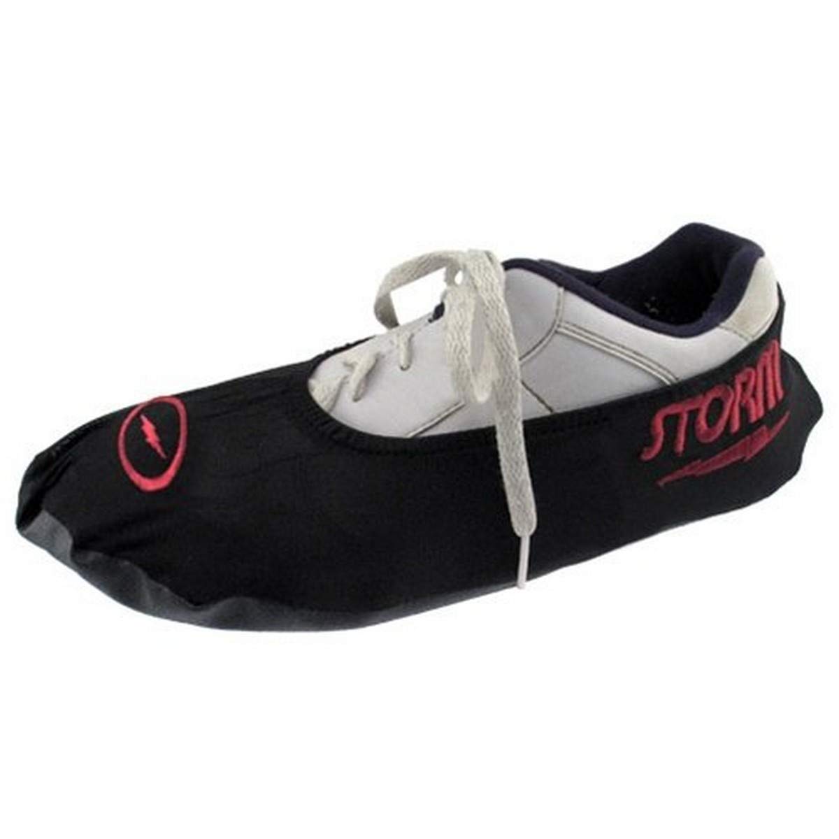 Storm Bowling Shoes Bowling Shoe Cover By Regular, Black/Red