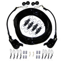 Rupp Double Rigging Kit W/Lok-Ups & Nok-Outs - 260' Black Mono