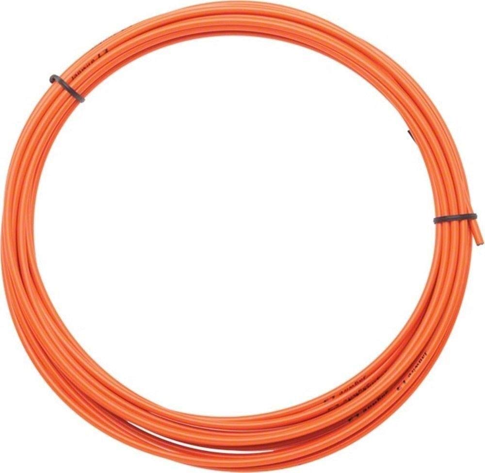 Jagwire - Sport 4 mm LEX-SL Universal Bicycle Shifter Housing | Bulk Roll of 10 M | Slick-Lube Inner Liner | Orange