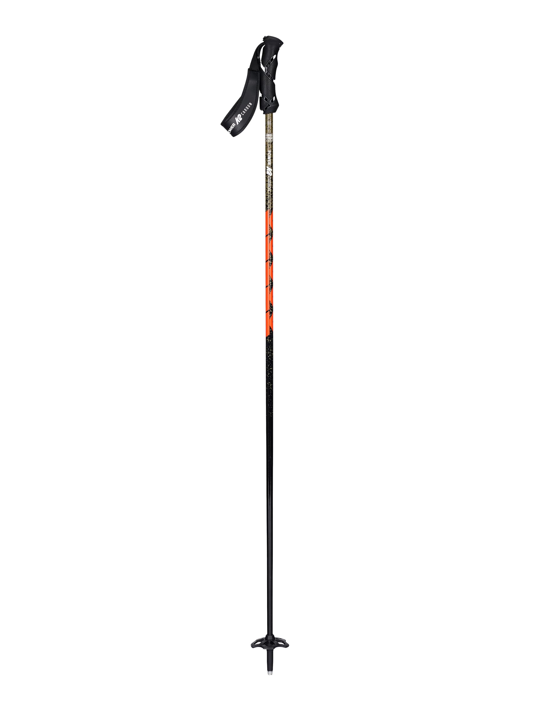 K2 Power Carbon Ski Poles (44, Orange)