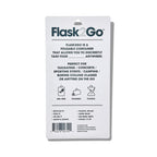 Flask2Go - The Foldable Flexible Flask For Tailgating, Camping, And Concerts, 2-Pack, Stars  Stripes