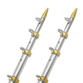 Taco Metals Taco 18039; Telescopic Outrigger Poles Hd 1- - Silver/Gold/Ot-0551Vel186 /