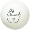 Killerspin 2 Star Training Table Tennis Balls 6-Pack, White