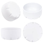 Vikizues Silicone Boot Compatible With Owala & S 'Well Stainless Steel Water Bottles, Anti-Slip Bottom Protector Sleeve (White)