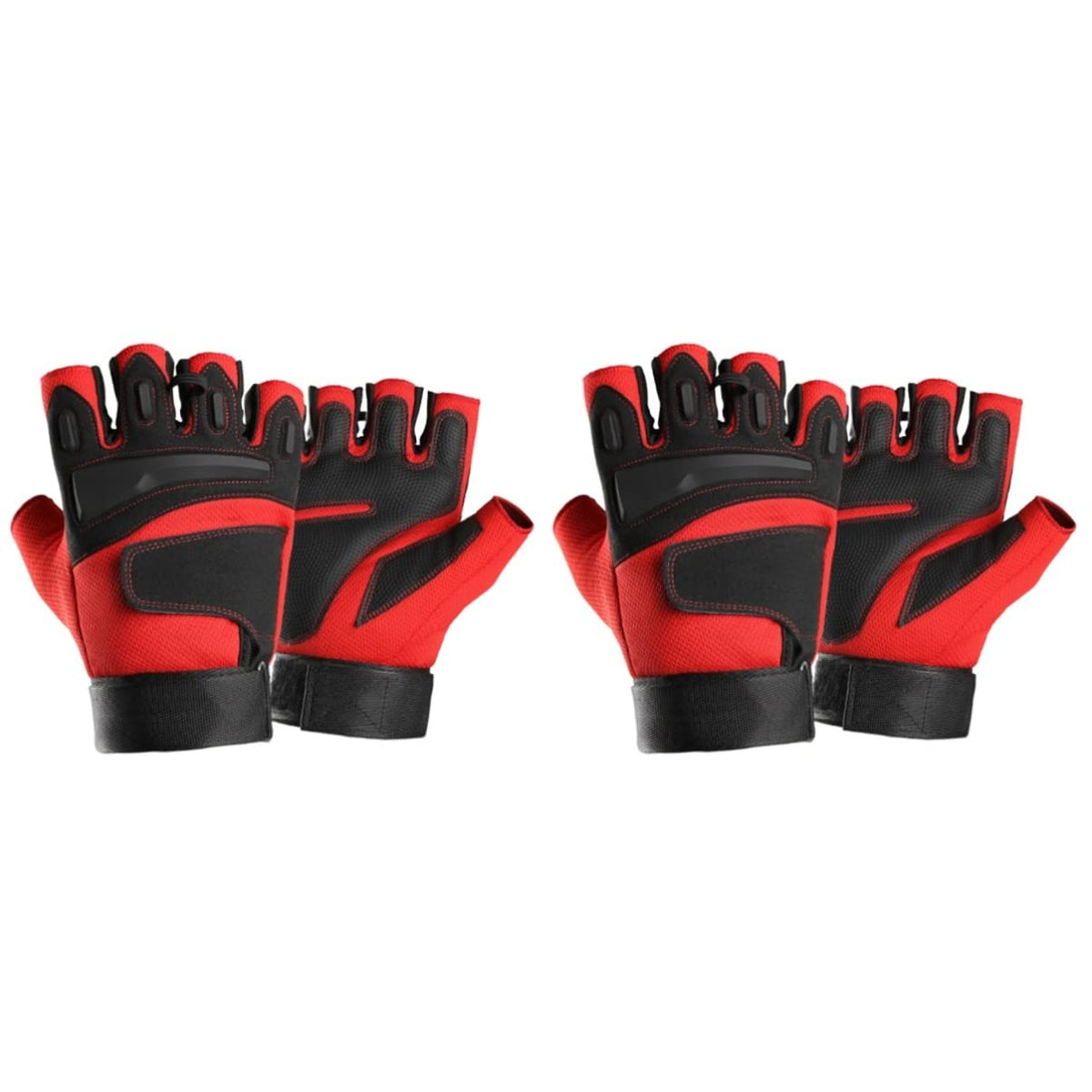 BESPORTBLE Motorcycle Gloves Motorcycle Gloves 2 Pcs Fitness Half Finger Gloves Riding Gloves Fitness Half Gloves Hiking Gloves