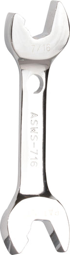 Jonard Tools Asws-716, Stubby Double Ended Speed Wrench, Angled Head, 716