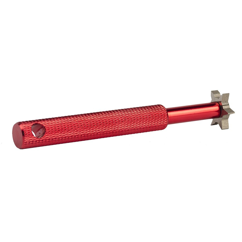 Hifrom Groove Sharpener With 6 Heads - Golf Re-Grooving Tool And Cleaner For All Irons Pitching Sand Lob Gap And Approach Wedges