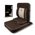 Friends Of Meditation Extra Large Relaxing Buddha Meditation And Yoga Chair With Back Support Cushion And Meditation Block (100%