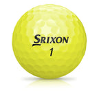 Srixon Soft Feel Golf Balls, Yellow (One Dozen)