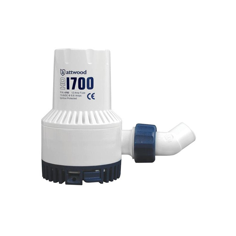 Attwood Marine Attwood Heavy-Duty Bilge Pump 1700 Series - 12V - 1700 Gph / 4730-4 /