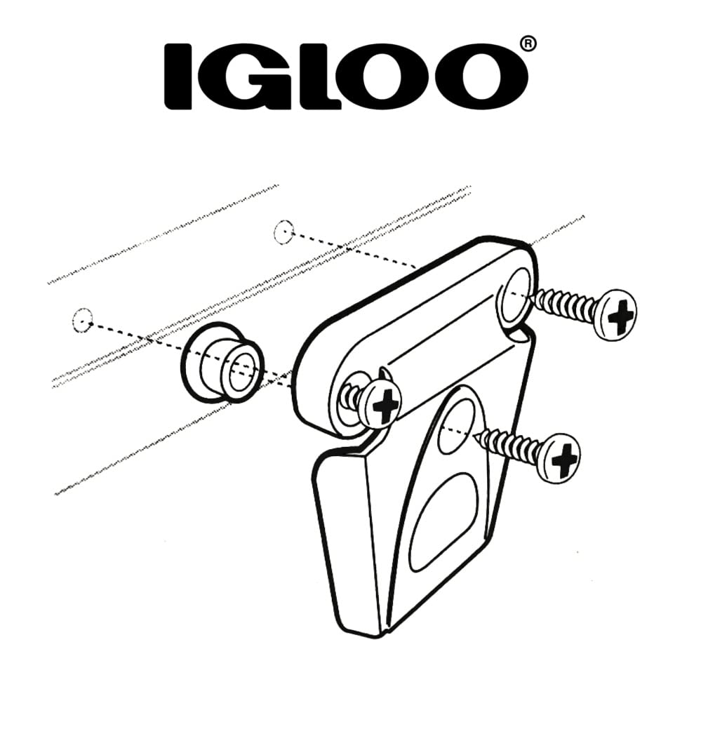 Igloo Cooler Standard Plastic Latch