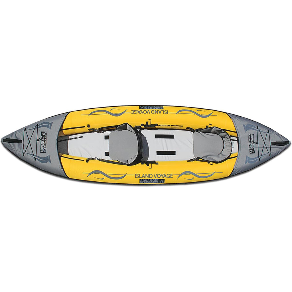 Advanced Elements Island Voyage 2 Inflatable Kayak, Yellow