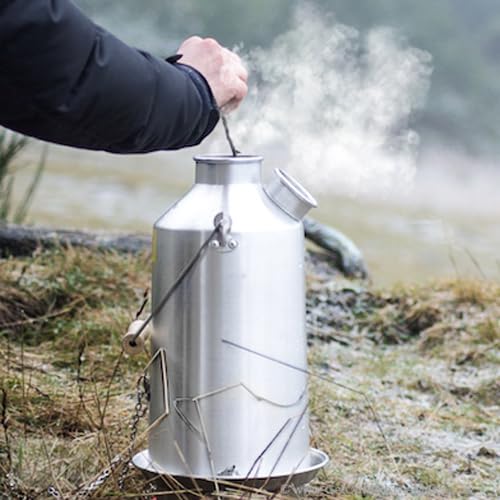 Kelly Kettle Large Anodized Aluminum Kelly Kettle? 54 Oz. (1.6 Ltr) Rocket Stove