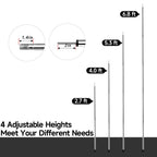 Sanlike Tarp Poles Adjustable 75 In Camping Tent Poles For Tarp Portable Telescoping Tent Poles For Awnings Canopy Rain Fly Shel