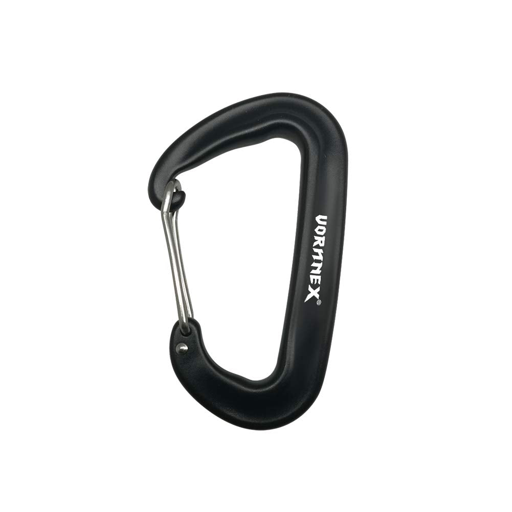 Vornnex 12Kn Aluminum Replacement Carabiner Clip 4 Pack For Hammocks, Heavy Duty Large Clipping On Camping Accessories, And More