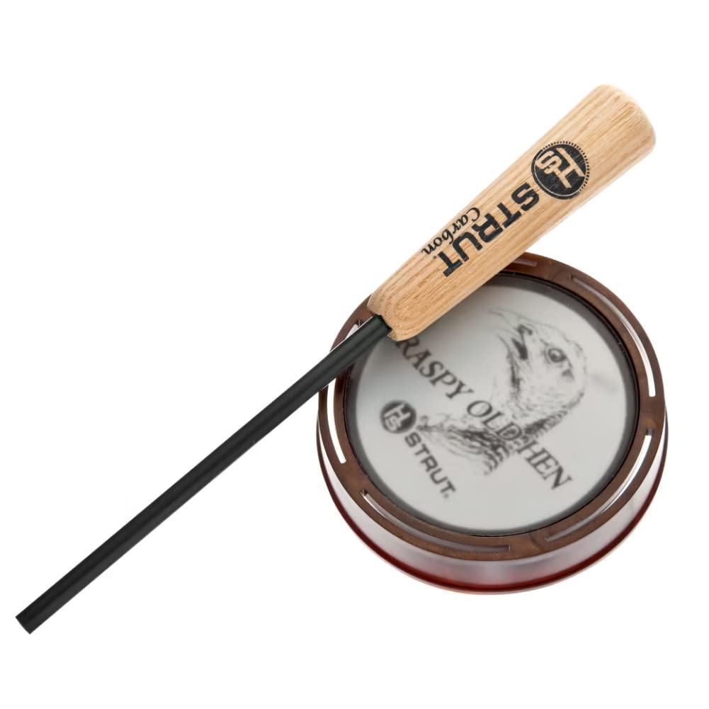 Hunters Specialties Hs Strut Raspy Old Hen Glass Wild Turkey Call Hunting Combo Kit
