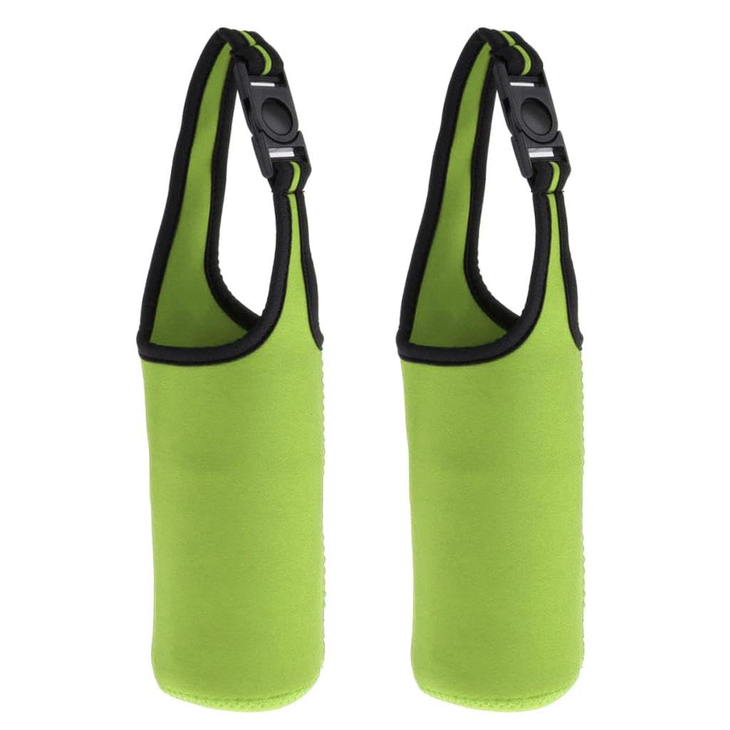 Bnf 2X Water Bottle Tumbler Carrier Bag Cover Holder Protective Pouch Green|Sporting Goods | Outdoor Sports | Camping & Hiking |