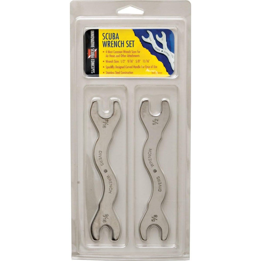 Innovative Scuba Dive Wrench Stainless Steel Set
