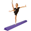F2C 6Ft Folding Gymnastic Balance Beam, Anti-Slip Base Floor Foam Balance Beam Bar, Gymnastics Equipment For Beginners Practice 