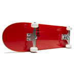 [Ccs] Logo Skateboard Complete Red 7.50'' - Maple Wood - Professional Grade - Fully Assembled With Skate Tool And Stickers - Adu