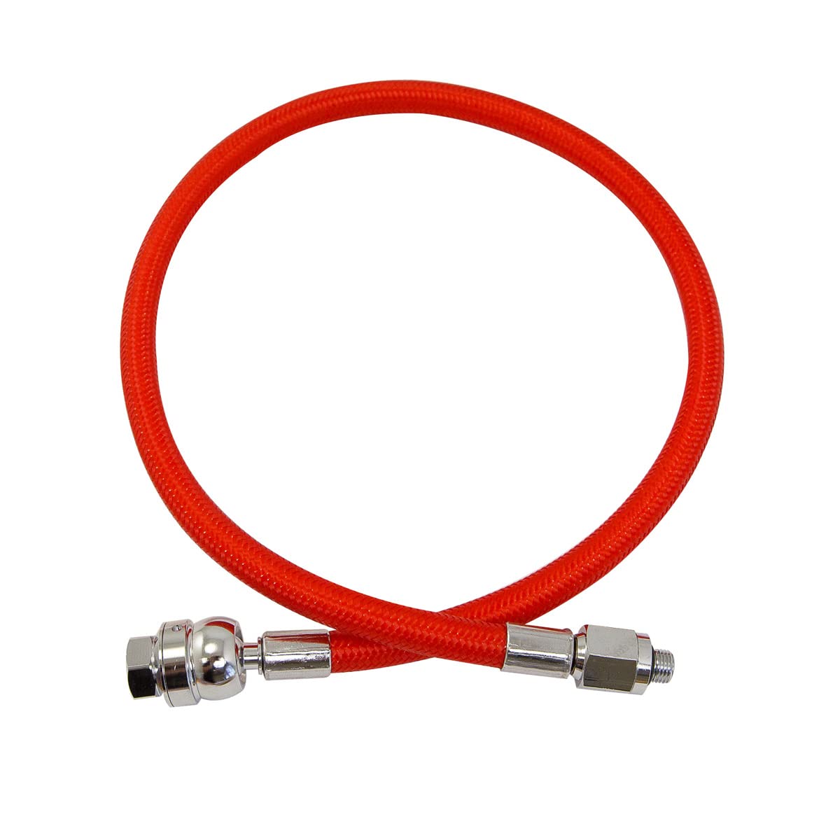 Xs Scuba Miflex Ds (Dual Swivel) Lp Hoses - Red