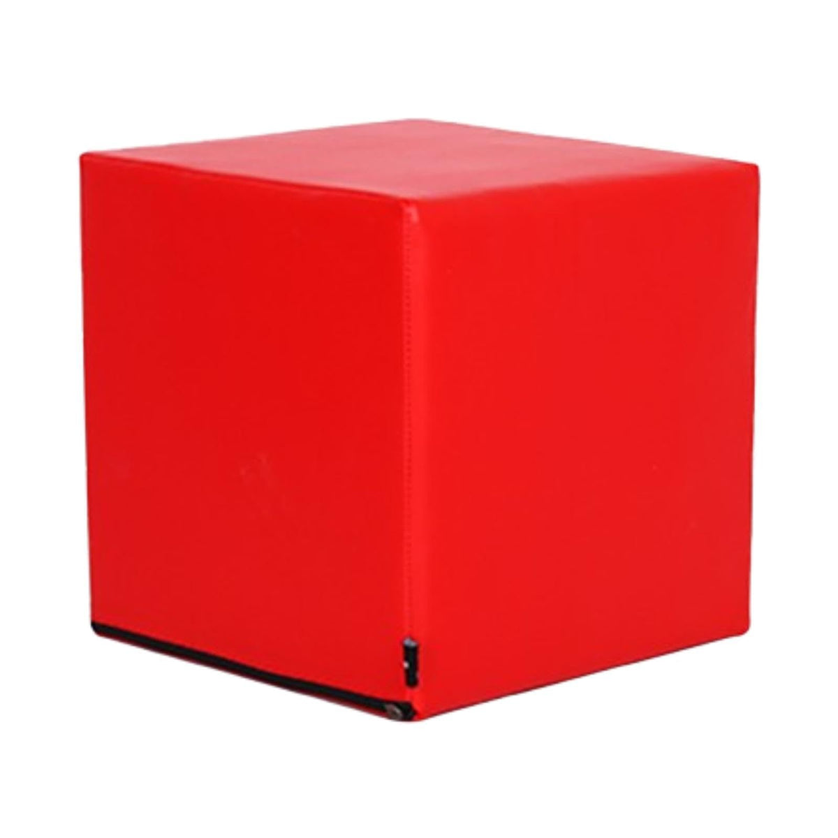 CALANDIS Yoga Cube Stool Sofa Bench Footstool Block for Workout Office Dressing Table Red | Yoga Props | Yoga & Pilates | Fitnes