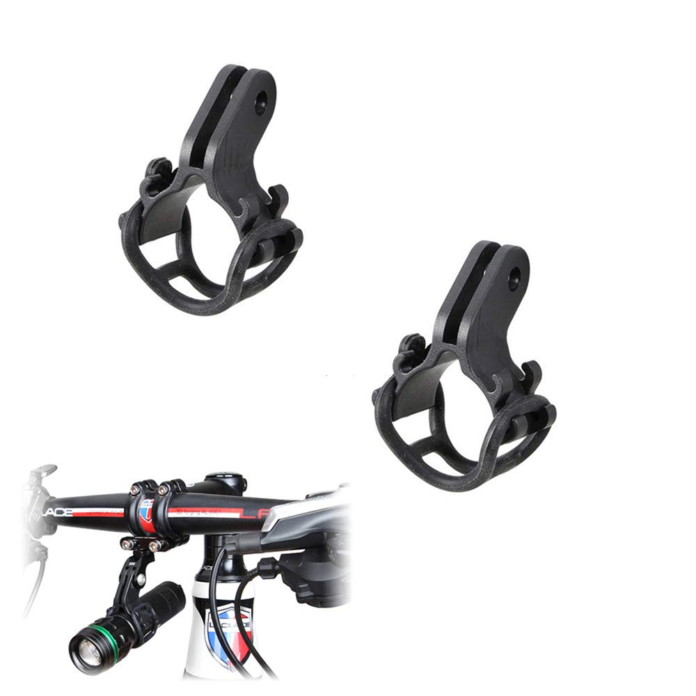 Bicycle Light Torch Flashlight Holder Clip Mount Bracket For Road Bike Cycling Part Adjusted Compatible With Gopro Camera Mount 