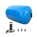 ATORSE Gymnastics Barrel Air Roller with Air Pump for Cheerleading Fitness Home Gym 0.6mx0.8m| Sporting Goods|Fitness, Running &