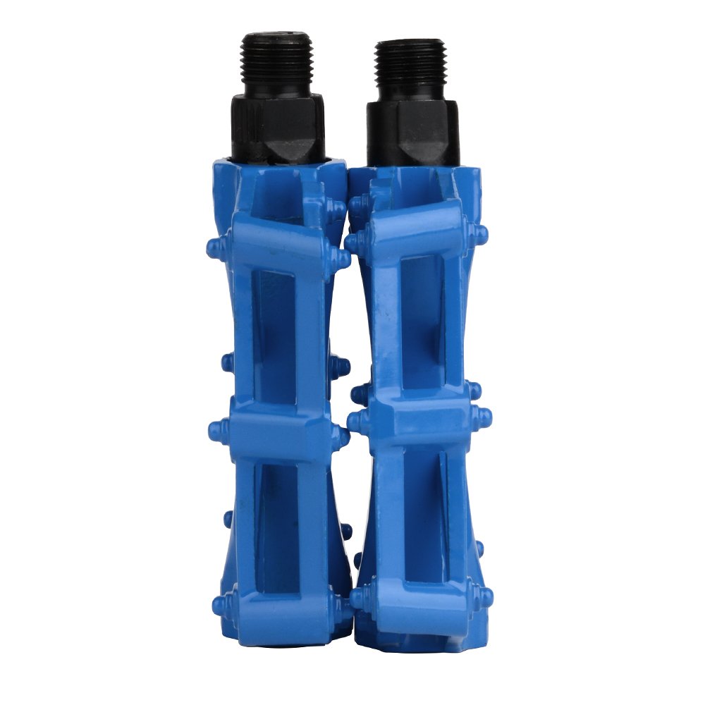 Boruizhen Aluminium Cnc Bike Platform Pedals Lightweight Road Cycling Bicycle Pedals For Mtb Bmx (Blue)