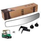 10L0L Golf Cart Mirror Rear View Mirror 16.5'' Extra Wide 180 Degree Panoramic For Yamaha Ezgo Club Car Golf Carts