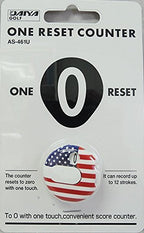 Daiya Golf Score Counter/Usa Flag