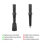 Bornfeel Trekking Pole Replacement Tips 16 Pack Hiking Pole Rubber Tips Walking Stick Tips End Caps Protectors