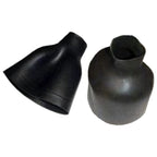Bare Latex Wristseal - Long Bottleneck Pair, Color: Black, Size: L (088941Blk-40L)
