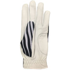 Giggle Golf Women 'S Golf Glove (Large, Worn On Right Hand, Zebra)