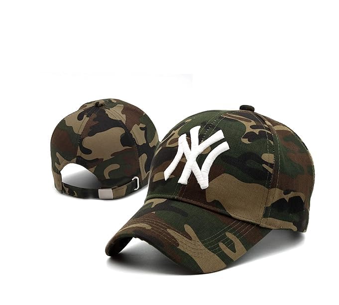 Bynomo Brand Unisex Cap Summer Army Camouflage Sports Cricket Gym Dance Cotton Free Size Woolen Fashion Baseball Winter