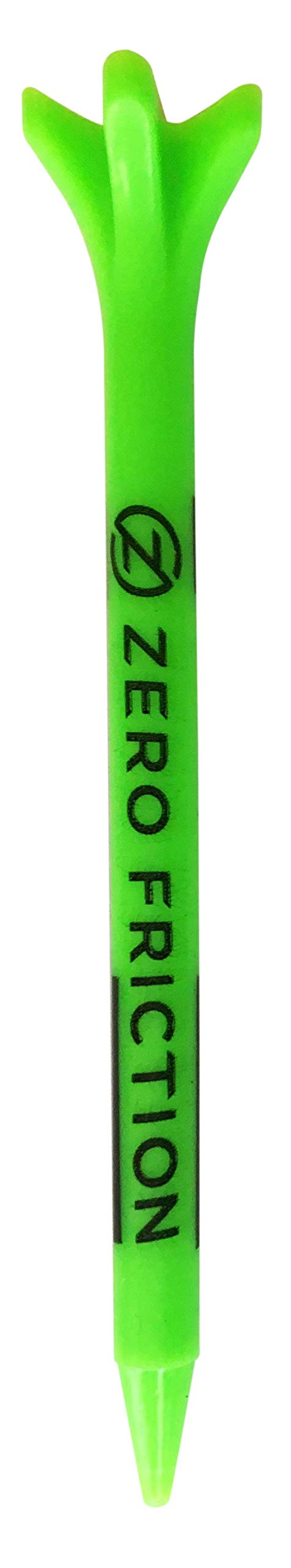 Zero Friction Victory 5-Prong Golf Tees (2-3/4 Inch, Green, Pack Of 40)