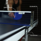 Cannon Sports Table Tennis Net & Post Set For Indoor Games, Table Tennis & Racketlon