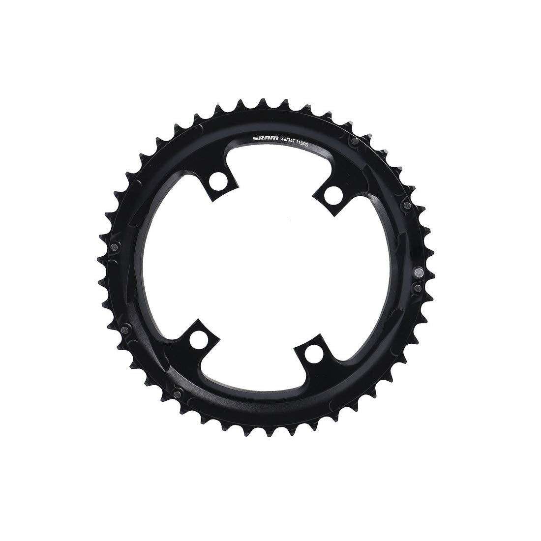 Sram 11-Speed 46T 110Mm Asymmetric Chainring, Black