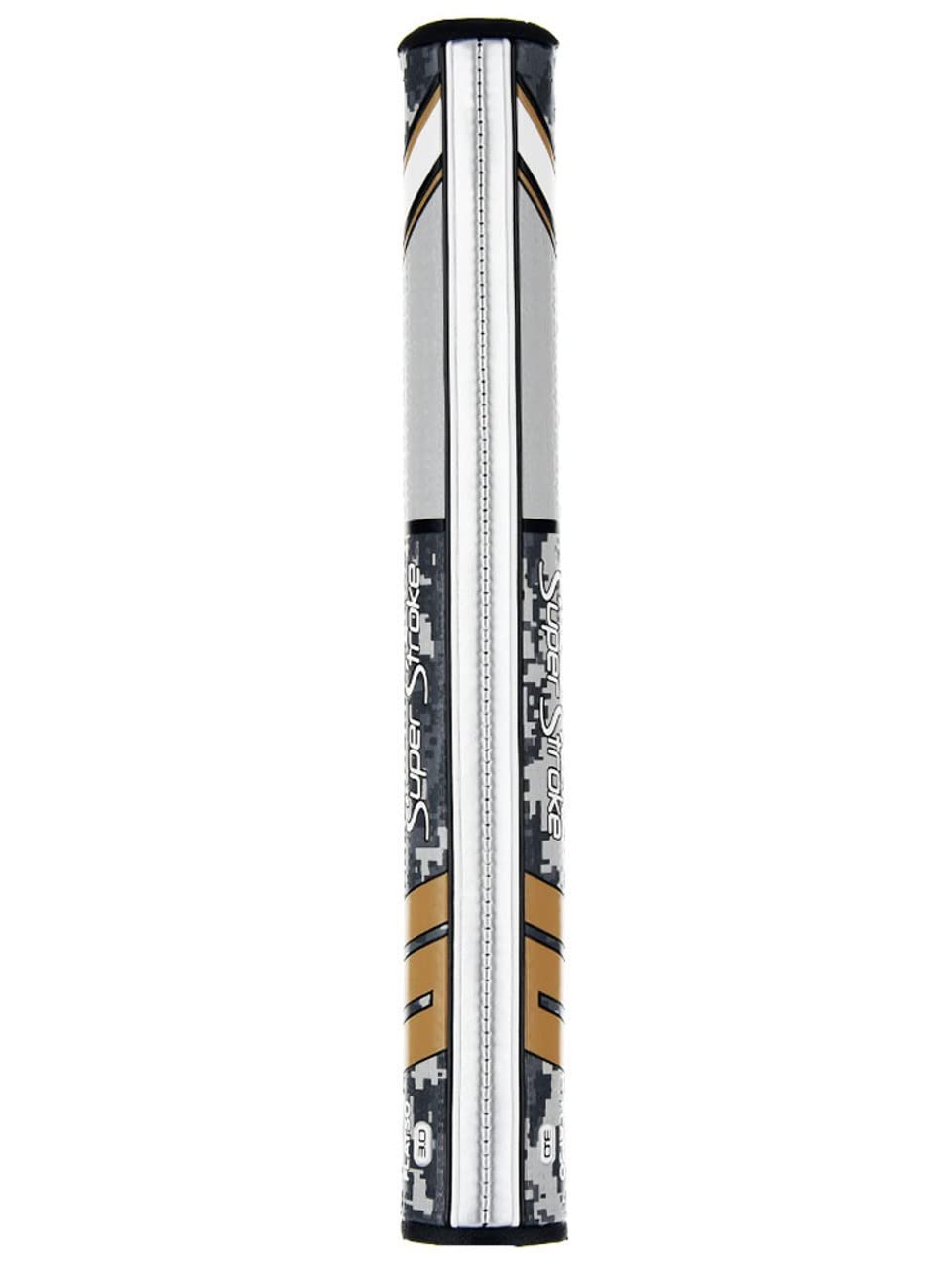 Superstroke Traxion Flatso Golf Putter Grip, Digi Camo/Tan (Flatso 1.0) | Advanced Surface Texture That Improves Feedback And Ta