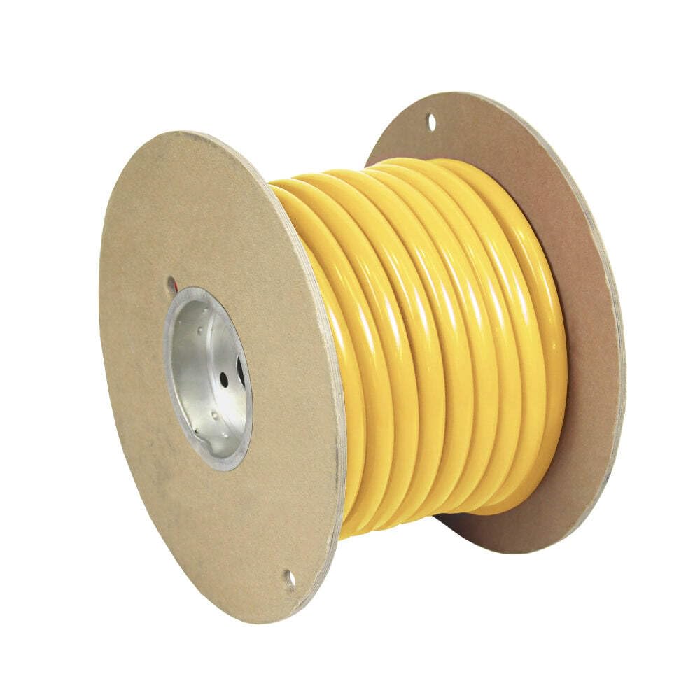 Pacer Yellow 4 Awg Battery Cable - 100'