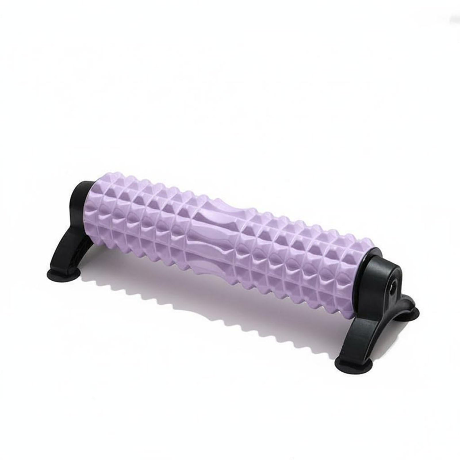 CLOVRIX?Detachable Roller Suction Cup Base Muscle Leg Massage Fitness Equipment for Home, Gym, Workout, Stand 45Cm Crescen A | R