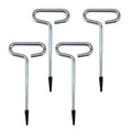 Hdtyyln Trumpet Ice Nail Ground Nail - Set Of 4 Ice Insert Nails For Winter Fishing Tents - Ideal Accessories For Ice Fishing An