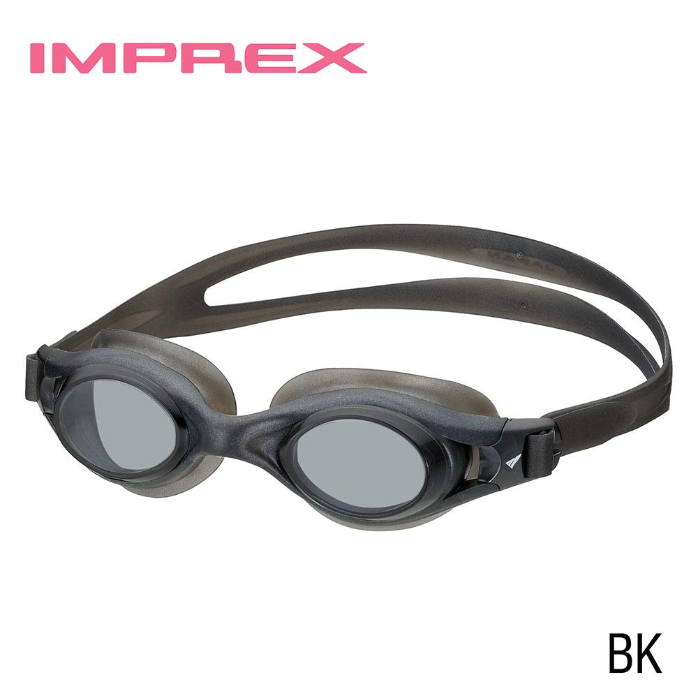 View Swimming Gear V-300 Imprex Swim Goggles, Black