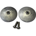 Lenco Marine Sacrificial Anodes, Pair, 1 7/8'', White, Medium