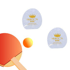 Acxico 10Pcs Ping Pong Table Tennis Racket Rubber Protection Film Protection Cover Transparent